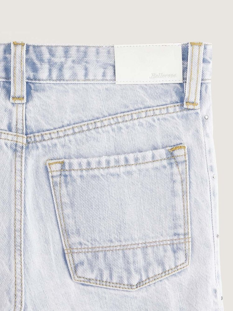 Bellerose Shorts Pina - LT Blue Bleach