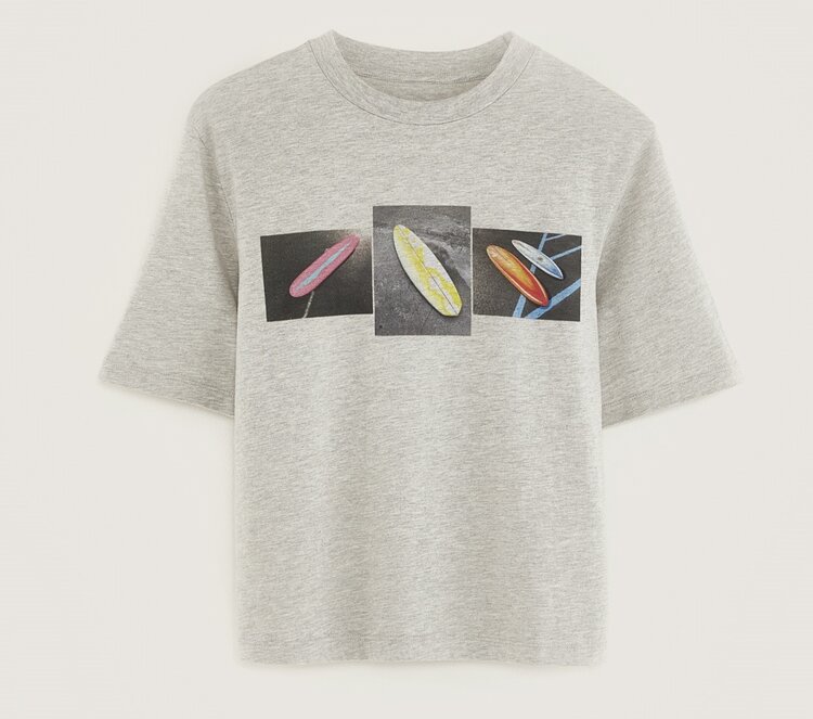 Bellerose T-shirt Milow - Grey