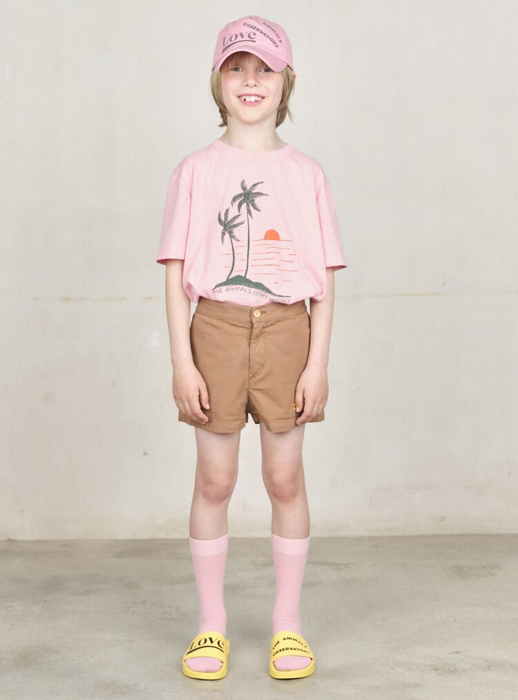 The Animal Observatory Big Rooster T-shirt - Pink