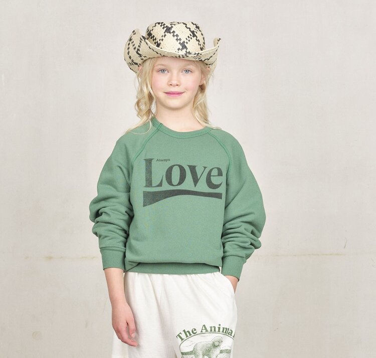 The Animal Observatory Shark Sweatshirt - Green