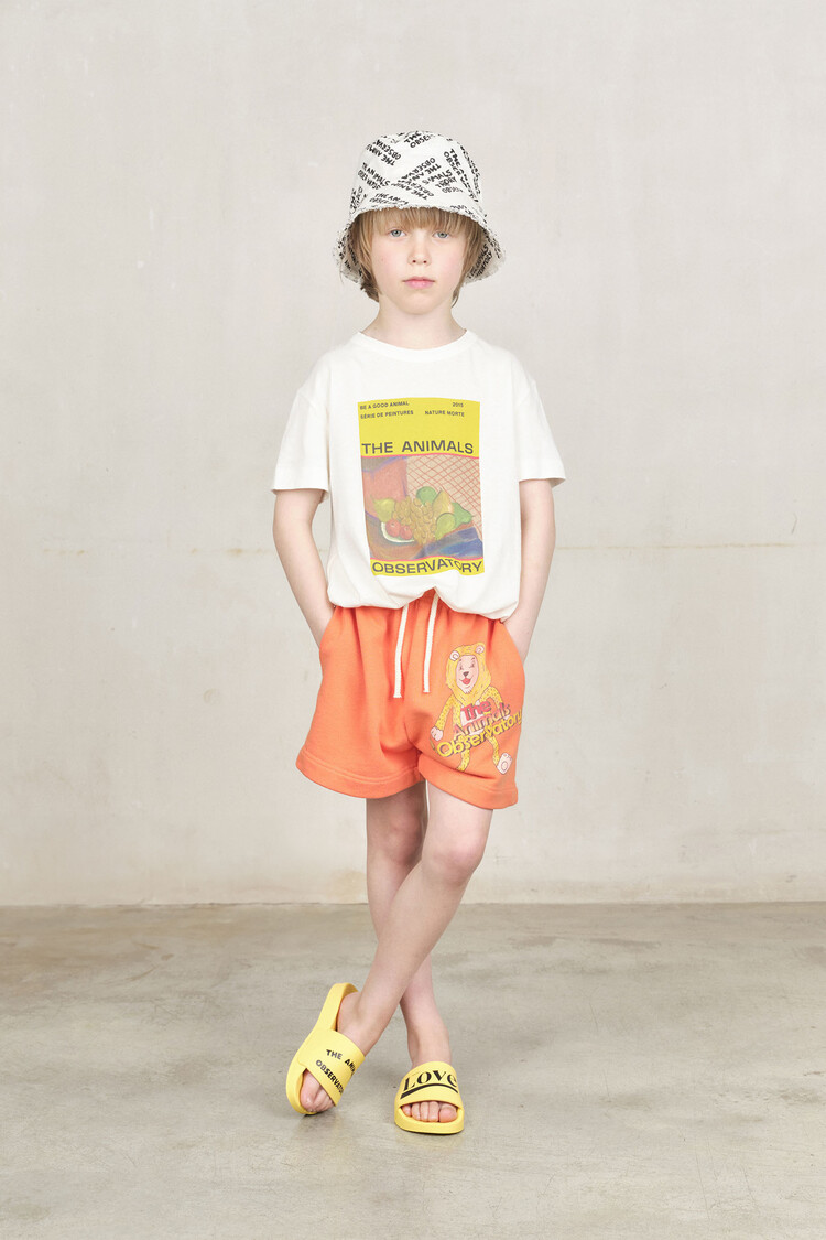 The Animal Observatory Hedgehog Shorts - Salmon