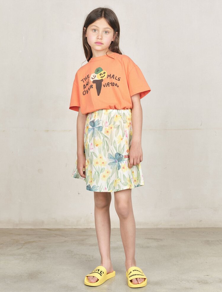 The Animal Observatory Slug Skirt - White