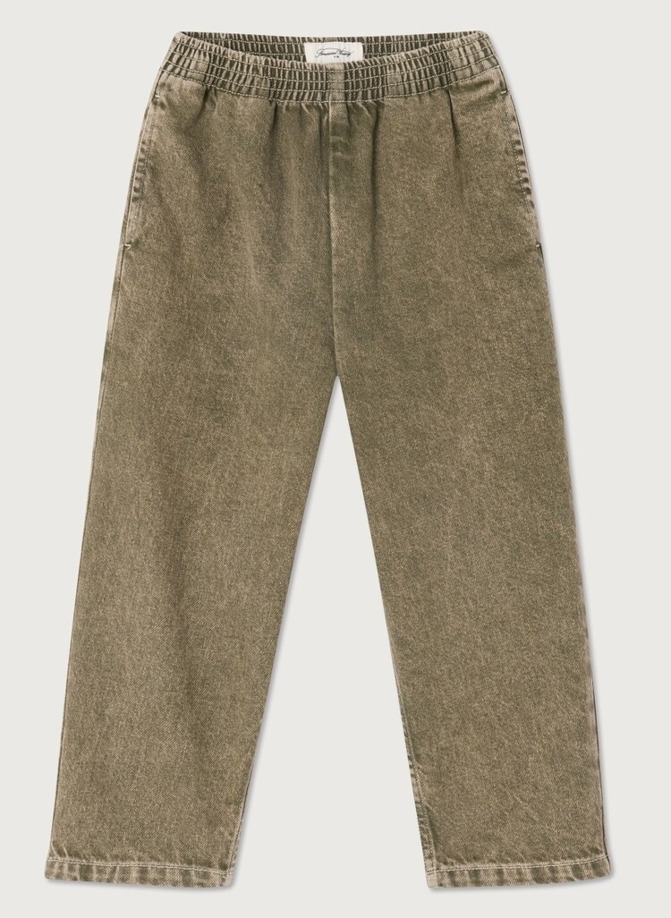 American Vintage UZATOWN Trousers - Olive