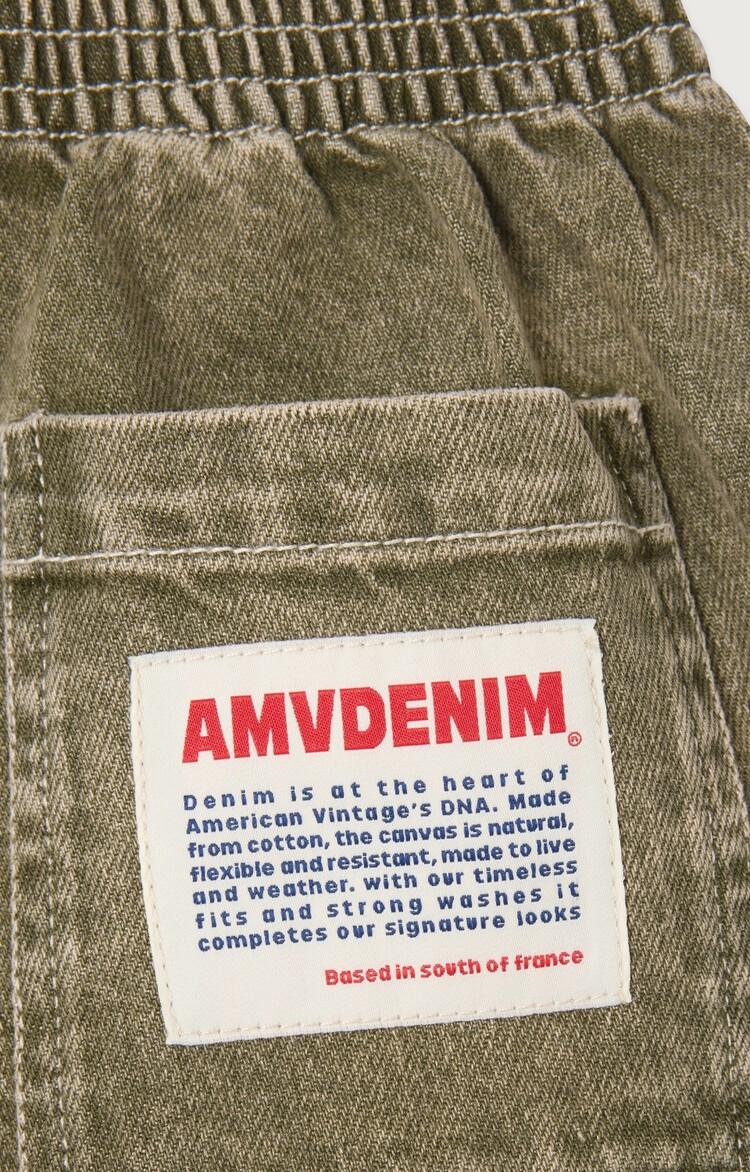 American Vintage UZATOWN Trousers - Olive