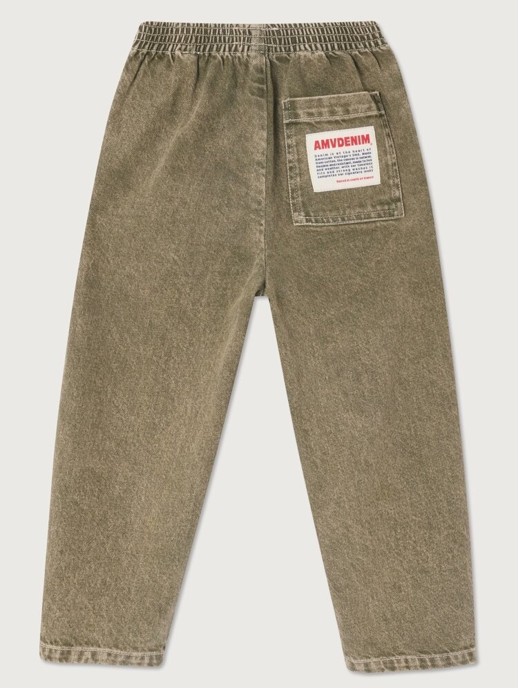 American Vintage UZATOWN Trousers - Olive