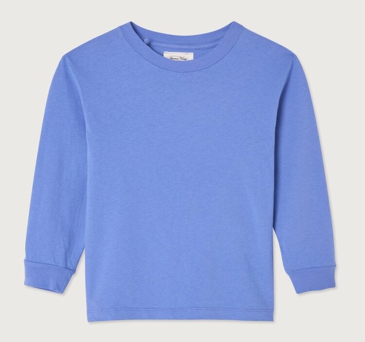 American Vintage GAMIPY Longsleeve  - Azurite Vintage