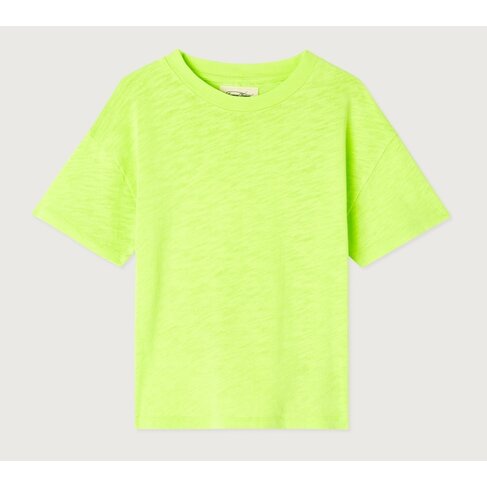American Vintage SONOMA T-shirt - Jaune Fluo