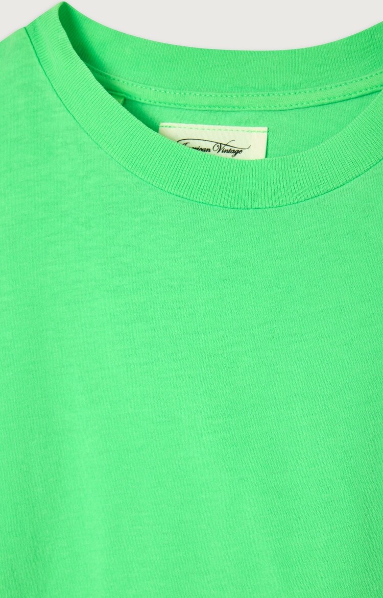 American Vintage GAMIPY T-shirt - Vert Fluo