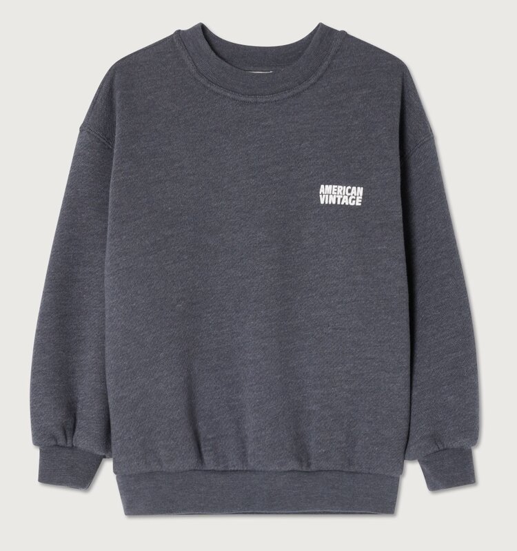 American Vintage DOVEN Sweater - Carbone Surteint