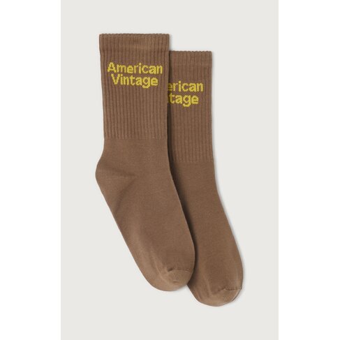 American Vintage CLYPSUN socks - Brun