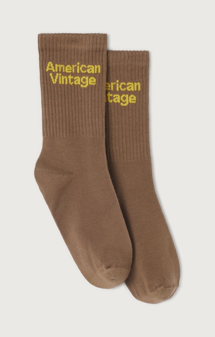 American Vintage CLYPSUN socks - Brun