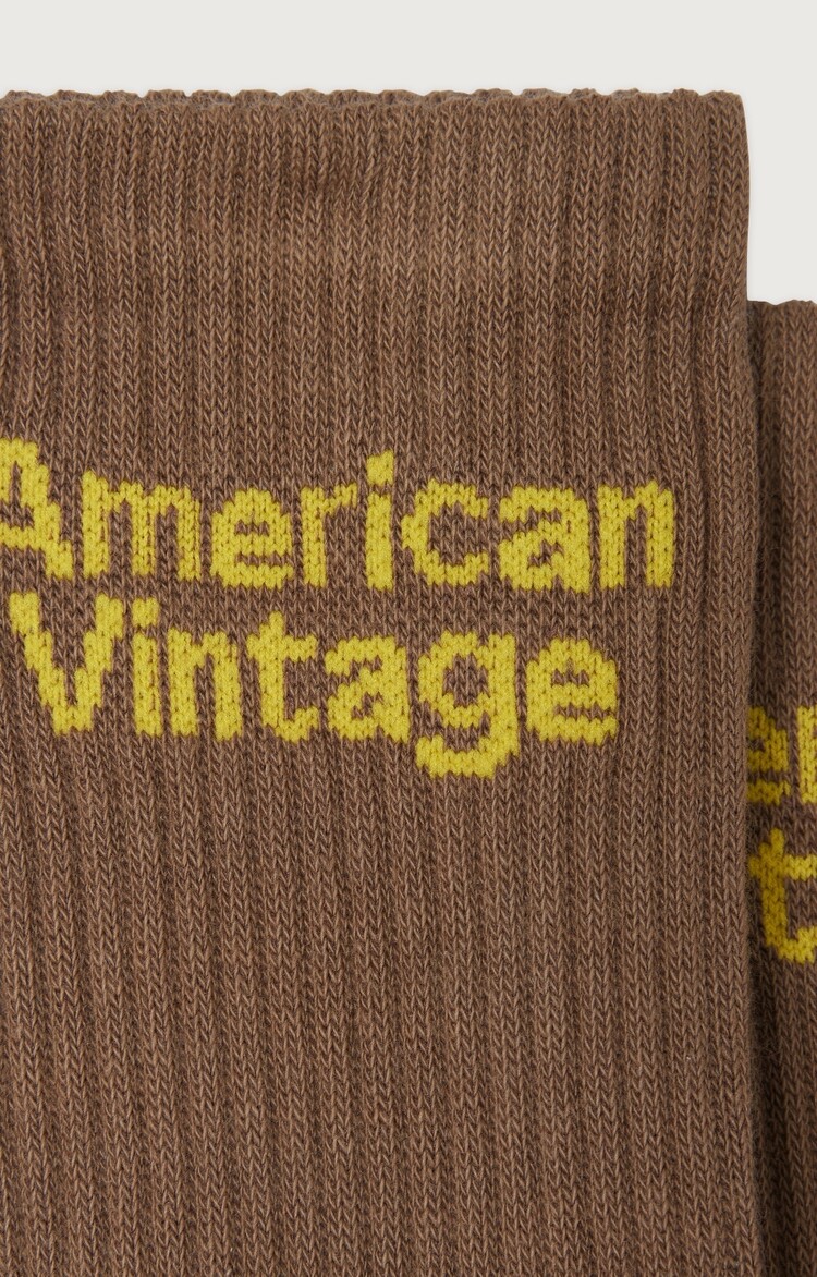 American Vintage CLYPSUN socks - Brown