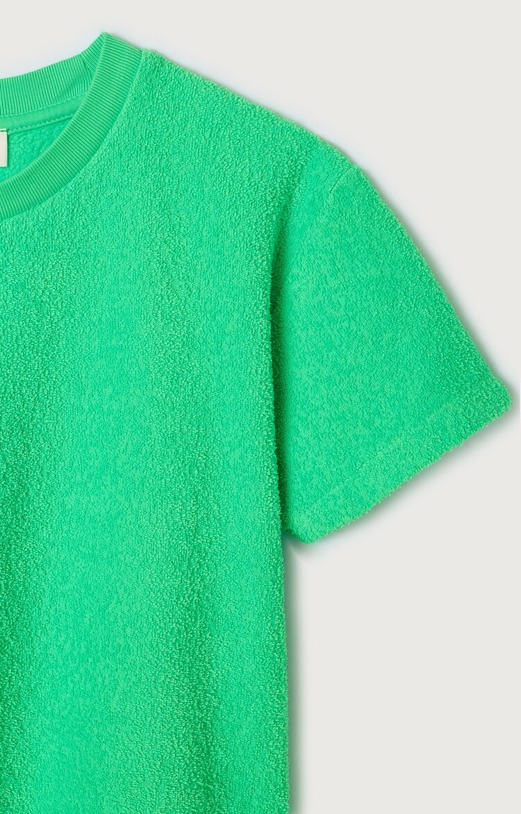 American Vintage BOBYPARK T-shirt - Vert Fluo