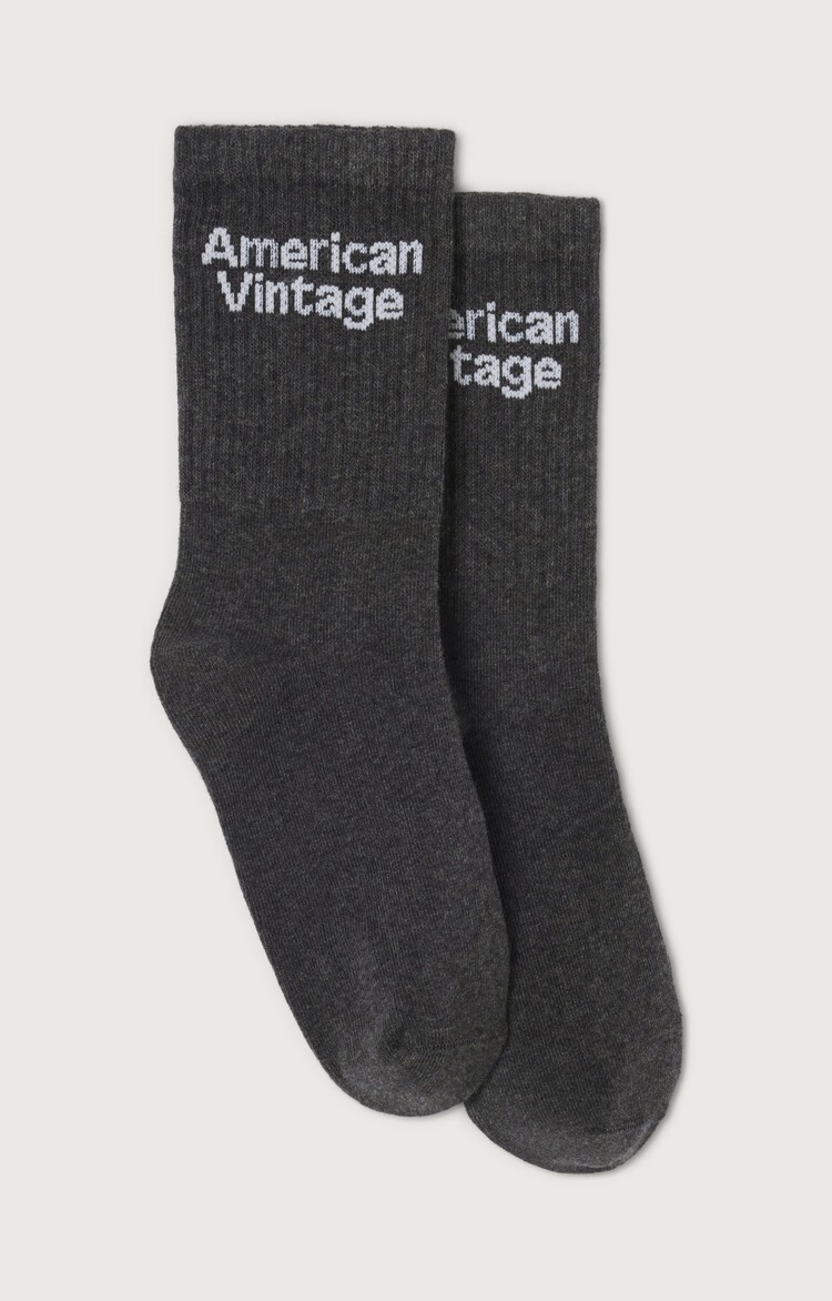 American Vintage CLYPSUN socks - Charcoal Melange