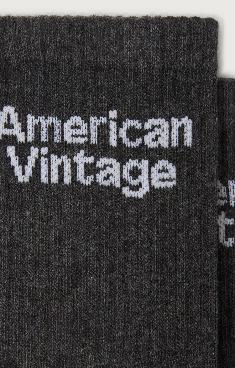 American Vintage CLYPSUN socks - Charcoal Melange