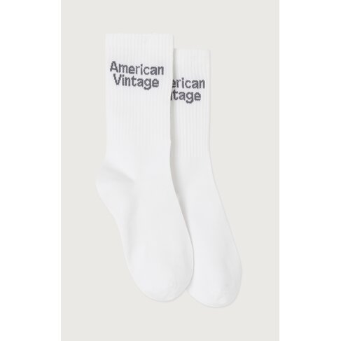American Vintage CLYPSUN socks - White