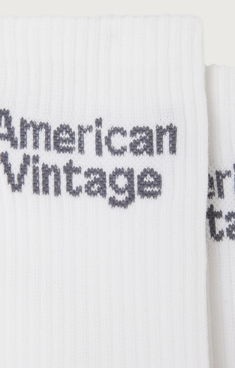 American Vintage CLYPSUN socks - White