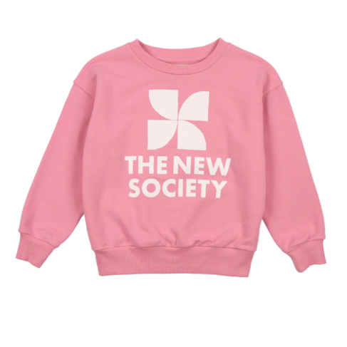 The New Society Sweatshirt Mykonos - Hibiscus