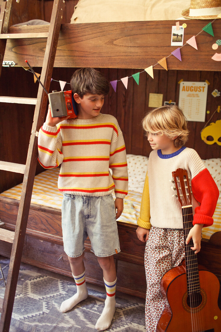 Piupiuchick  Trousers | ecru animal print