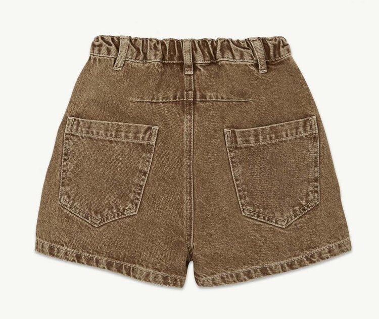 Main Story UK Denim Short - Camel Stonewashed Denim