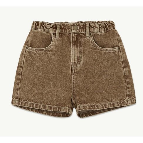 Main Story UK Denim Short - Camel Stonewashed Denim