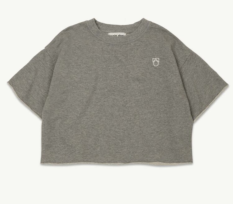 Main Story UK Sweat Top - Gray Melange Fleece