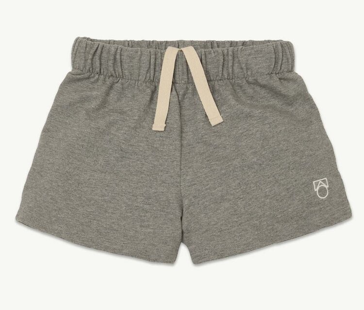 Main Story UK Track Short - Grey Melange Fleece