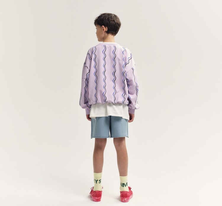 Main Story UK Bubble Sweatshirt - Lavender Frost Fleece