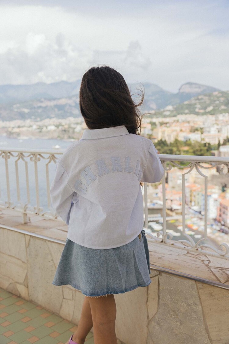 Charlie Petite Skirt Lianne - Light Snow Wash