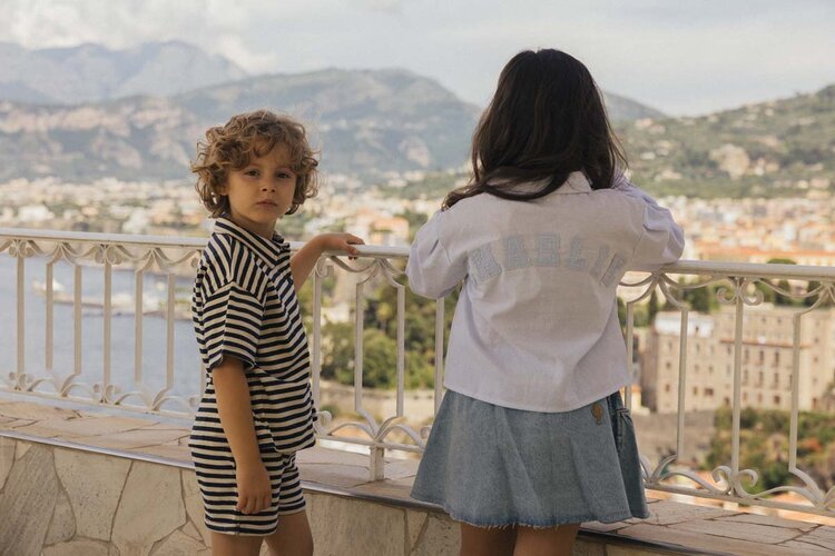 Charlie Petite Skirt Lianne - Light Snow Wash