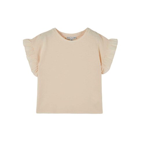 Emile et Ida Tee Shirt Jersey Flamme - Cream