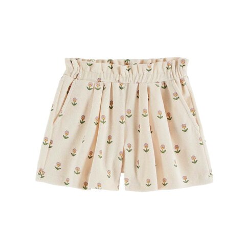 Emile et Ida Short Eponge Imprime - Fleurs Douce