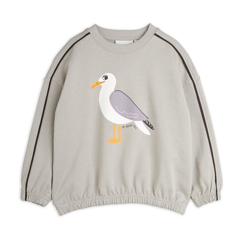 Mini Rodini Seagull sp sweatshirt - Grey