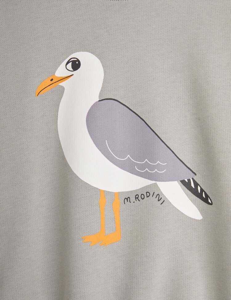 Mini Rodini Seagull sp sweatshirt - Grey