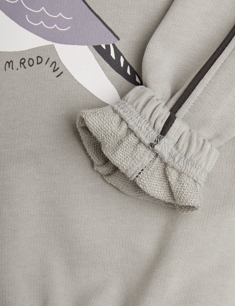 Mini Rodini Seagull sp sweatshirt - Grey