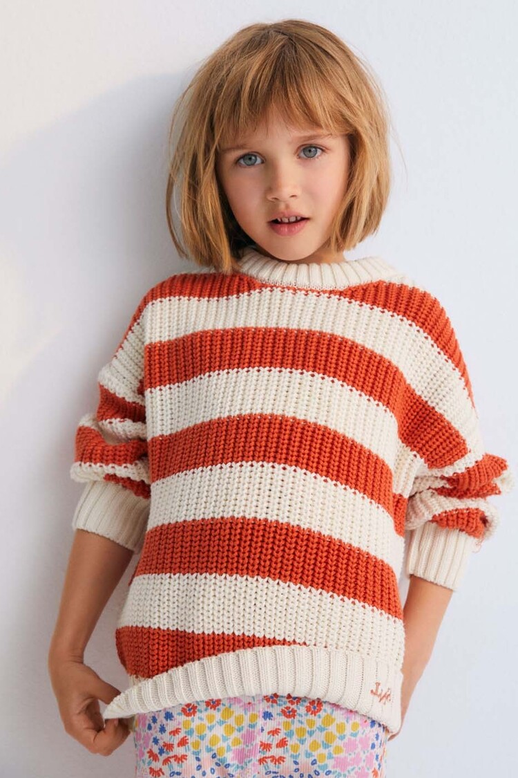 The New Society Jumper Leto - Chili