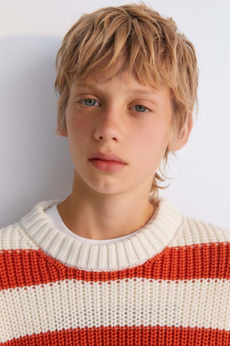 The New Society Jumper Leto - Chili