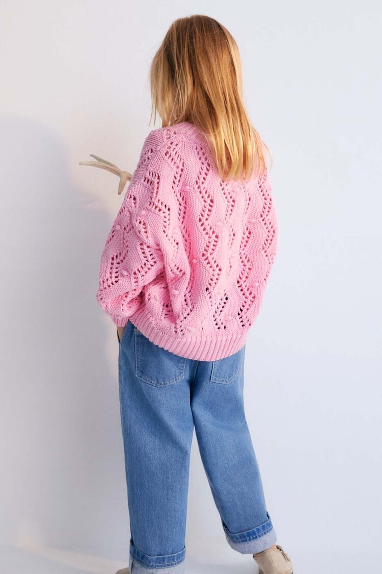 The New Society Jumper Sifnos - Hibiscus