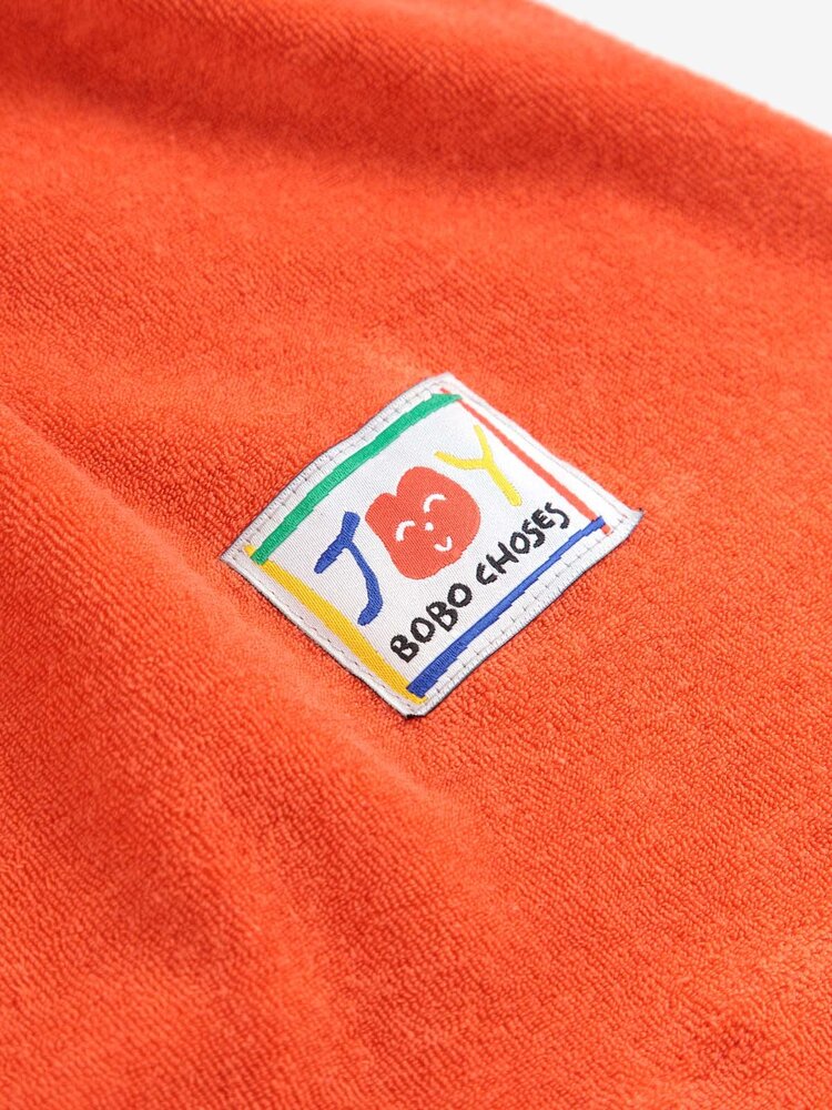 Bobo Choses Smiling terry cloth skirt