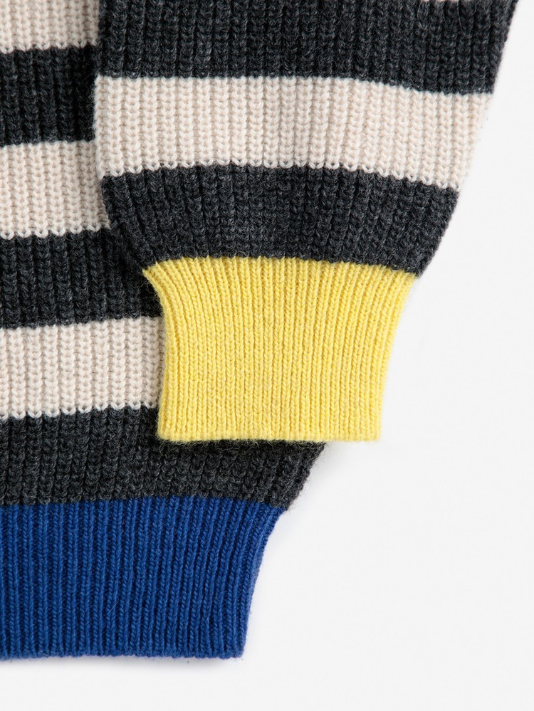 Bobo Choses Smiling stripes jumper