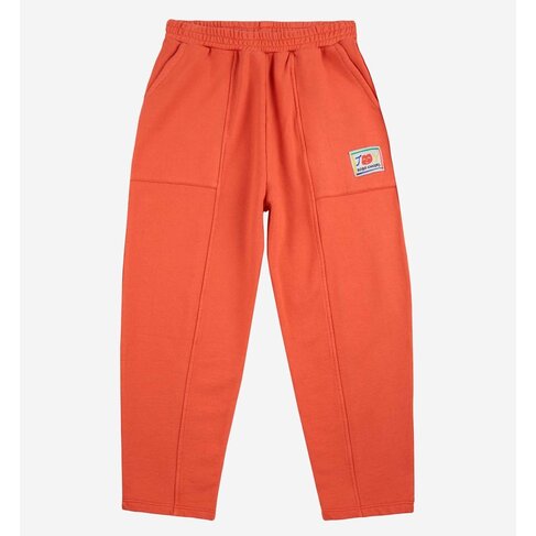 Bobo Choses Smiling red jogging pants