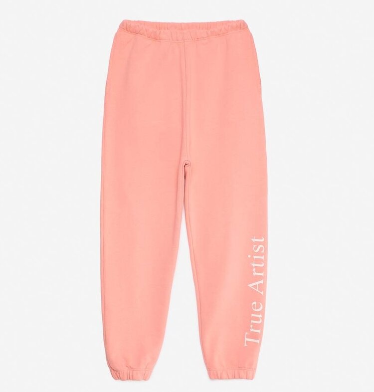 True Artist Sweatpants no05 Pink Peach