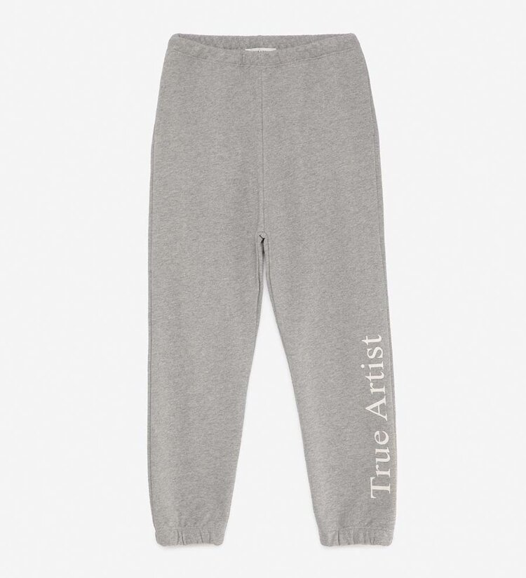 True Artist Sweatpants no05 Melange Gray