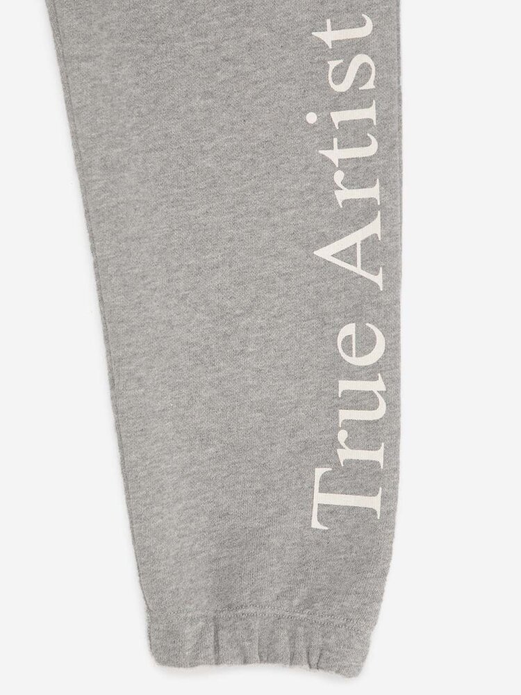 True Artist Sweatpants no05 Melange Gray