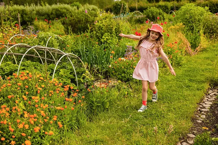 Sproet & Sprout Denim Dress - Summer Sorbet