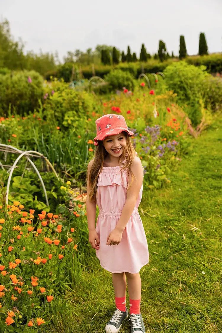 Sproet & Sprout Denim Dress - Summer Sorbet