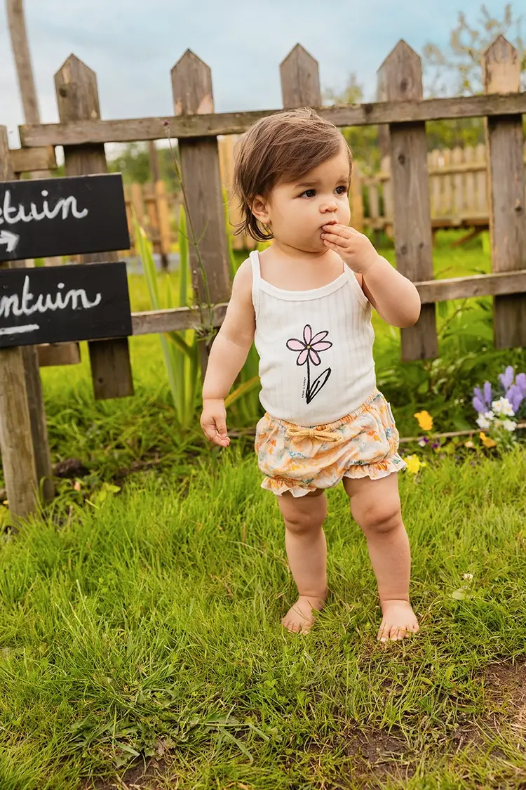 Sproet & Sprout Singlet Girls Daisy - Off White