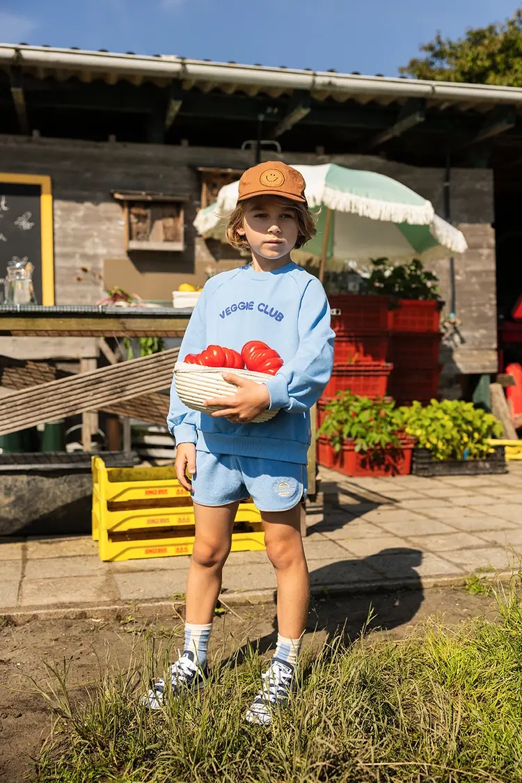 Sproet & Sprout Terry Sport Shorts - Breezy Blue