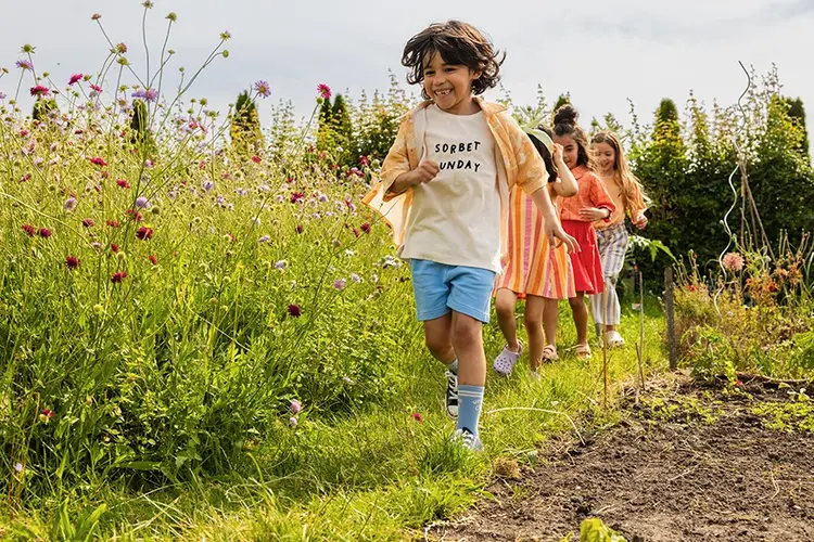 Sproet & Sprout Bermuda Sweat Shorts - Breezy blue