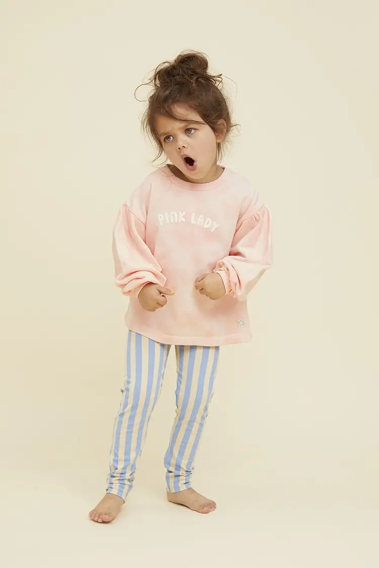 Sproet & Sprout Leggings Stripes - Sesame